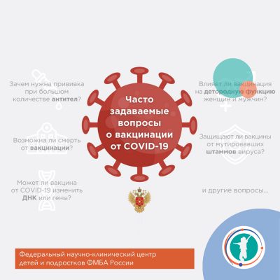Часто задаваемые вопросы о вакцинации от COVID-19